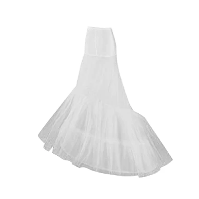 Image de VIVICOLOR Sirène De Mariage Jupon Queue Poisson Femmes Robe Mariée Cerceau Couches Crinoline A Ligne Mutil Style