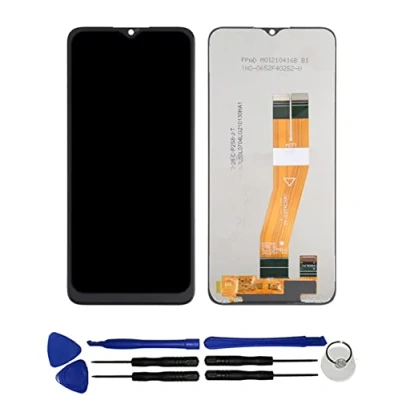 Image de OYOG Ecran pour Samsung Galaxy A04e SM A042F A042F/DS A042M Vitre Tactile LCD Assemblé (sans Châssis) Remplacement Noir