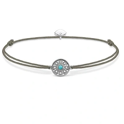 Image de Thomas Sabo Little Secret LS022 378 5 L20v Bracelet pour femme, élément ethnique en argent Sterling 925