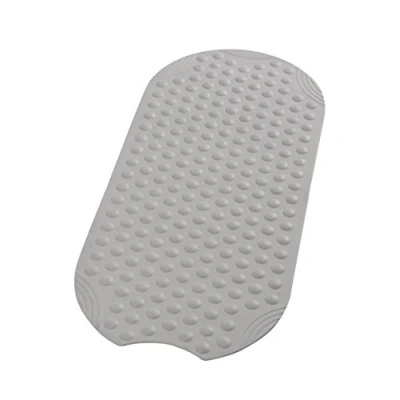 Image de Ridder 68107S 350 Tapis de Baignoire Caoutchouc Synthétique Tecno Gris 38 x 89 cm