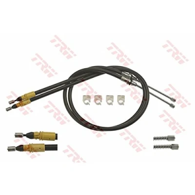 Image de TRW GCH663 Câble De Frein 1028, 862 à tambour SMART: Fortwo II Cabriolet