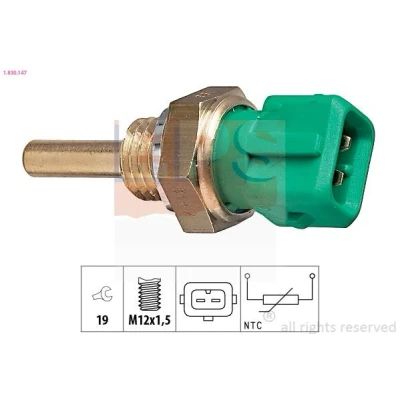 Image de EPS 1.830.147 Sonde De Température Liquide Refroidissement Made in Italy OE Equivalent PEUGEOT: 206 3/5 portes, 306 portes