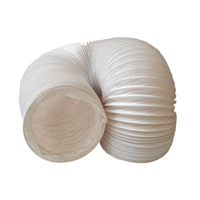 Image de Tuyau d&#039;évacuation d&#039;air Daniplus en PVC flexible pour climatisation, sèche linge, hotte Ø 150/6 mm Longueur 6 m