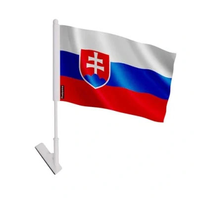 Image de Drapeau adhésif Slovaquie 14 x 21 cm 5 pièces Polyester Léger et robuste