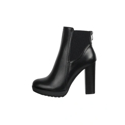 Image de Elara Bottines à talons hauts, Femme, Taille: 39, Schwarz Matière synthétique