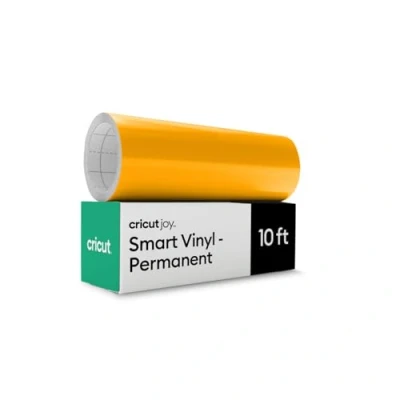Image de Vinyle intelligent Cricut Permanent, Jaune maïs 14 cm x 304,8 Grand format