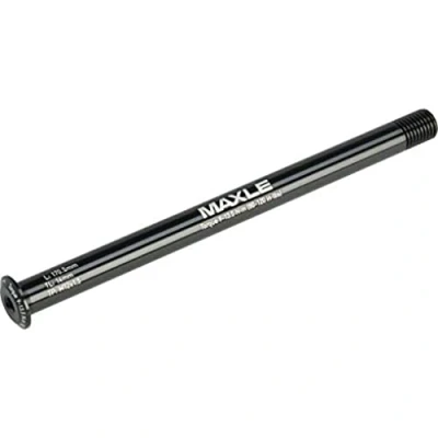 Image de Sram Mixte Maxle Furtif Front Road, 12x100, Longueur 118.5mm, Filetage 9 Mm, Pas de Vis M12x1.5, Chemi Essieu, Noir, 12X100mm EU