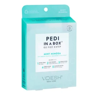 Image de Menthe Mimosa Pedi dans une boîte O2 Fizz..