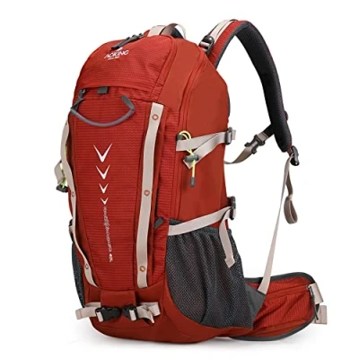Image de Aoking,sac à dos de randonnée/escalade,40L,YJN79807,éléments standards:panneau en maille flux d&#039;air amovible,imperméable,sifflet SOS,housse pluie
