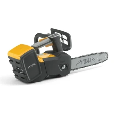 Image de STIGA Tronçonneuse sans fil PR700e, lame de 30 cm, poignée supérieure, batterie 48 V (4 Ah) (non incluse), meilleure marque 2023 selon TestBild, légère et maniable, frein chaîne rapide, 3,45 kg.