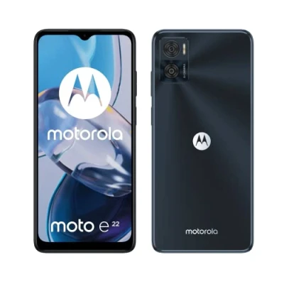 Image de Motorola E22, 4/64 Go, noir