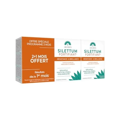 Image de Silettum Fortifiant cheveux comprimés Boite de 180