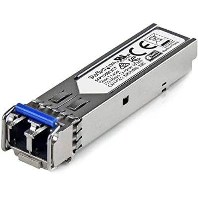 Image de StarTech.com Module de transceiver SFP 100Base LX à fibre optique 100 Mb/s Conforme aux normes MSA Monomode LC 10 km (SFP100BLXST)