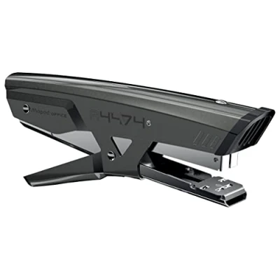 Image de Maped Pince Agrafeuse Advanced Métal Compatible Agrafes 24/6 et 26/6 Capacité jusqu’à 25 feuilles 2 fonctions : agrafage, épinglage Garantie 10 ans Coloris Taupe