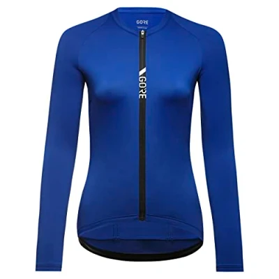 Image de Gorewear Maillot de Cyclisme Respirant pour Femme, Torrent, évacuation rapide l&#039;humidité, à Manches longues Style Course
