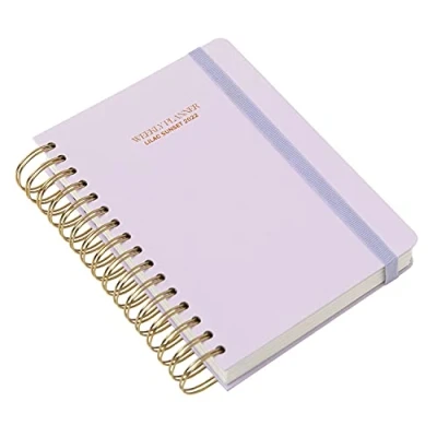 Image de Kokonote Agenda Scolaire 2021 2022 Lilac Sunset, Journalier A5 d&#039;Août à Juillet, Spirale de 14,8 x 21 cm, Etudiant AGEDPA52103