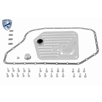 Image de VAICO V10 3228 BEK Jeu de pièces, Vidange boîte automatique avec joint d&#039;étanchéite bague d&#039;étanchéité EXPERT KITS + AUDI: A6 C6 Berline