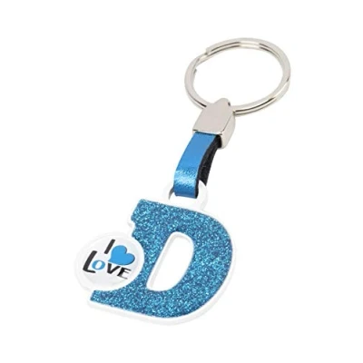 Image de BCCorona Porte CLÉS Lettre Bleue D