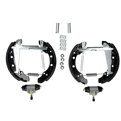 Image de HELLA 8DB 355 000 401 Mâchoires De frein 203 32 avec levier à main sans accessoires HYUNDAI: i20 I 3/5 portes, i10 I, ACCENT 4, KIA: RIO 3
