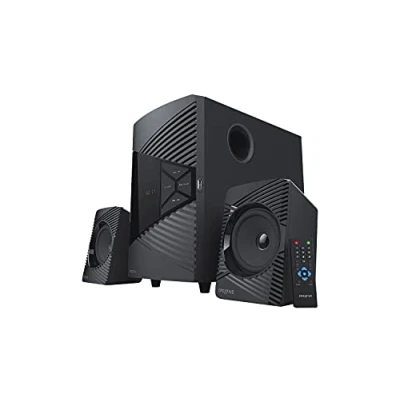Image de Creative SBS E2500 Système de Haut parleurs Hautes Performances 2.1 Bluetooth avec Caisson Basses pour téléviseurs et Ordinateurs, Noir
