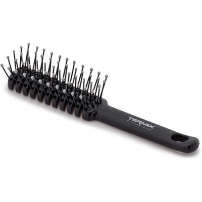 Image de Termix brosse à cheveux squelette, démêlante professionnelle légère avec des picots en nylon, petite taille,