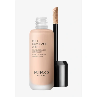 Image de KIKO Milano FULL Coverage 2 IN 1 Foundation AND Concealer Correcteur, Femme, Taille: 25 ml, Cold rose 05