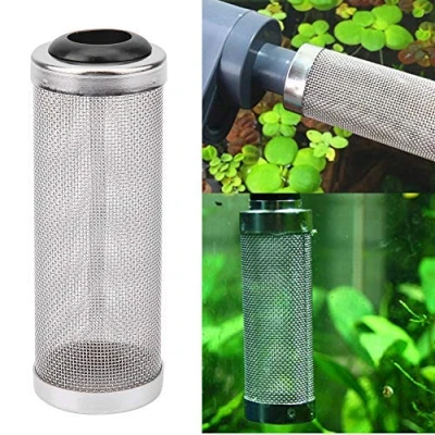 Image de Garde de Filtre Maille Protection du en Acier Inoxydable Pêcher La Crevette Circulation Sécuritaire Panier Filet à Mailles(12mm)