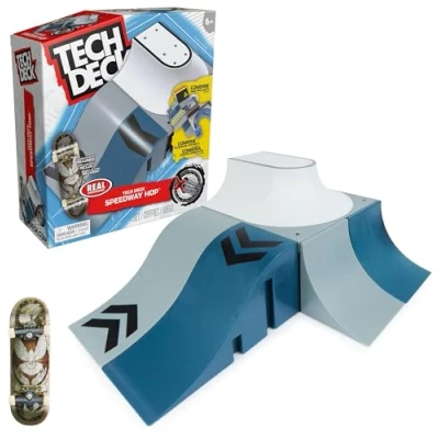 Image de Tech Deck Finger skate Starter Set X Connect Park 100% Modulable À Construire et Personnaliser + 1 Exclusif Mini Jouet Enfant 6 Ans Modèle Aléatoire
