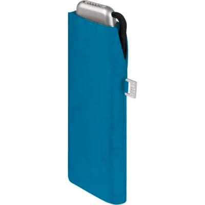 Image de Doppler Parapluie de poche en acier carbone slim uni Format pratique Léger 22 cm, Ultra Blue Protection UV, 90 cm