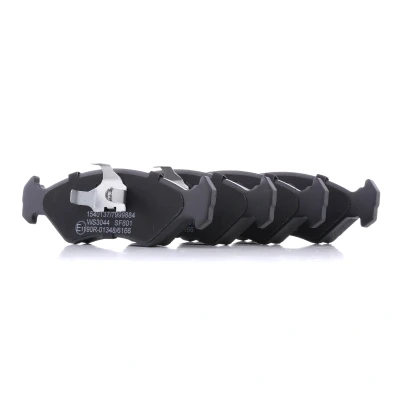 Image de RIDEX 402B0178 Jeu de plaquettes frein Essieu avant non préparé pour indicateur d&#039;usure, contact signal d&#039;usure exclu avec clip piston