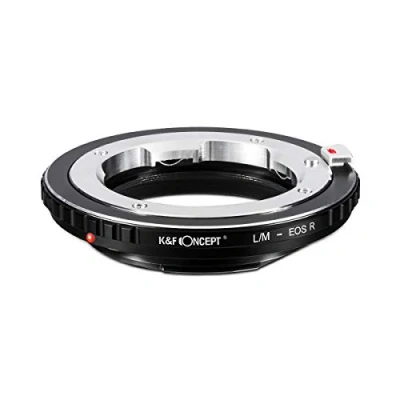 Image de Adaptateur de monture d&#039;objectif Concept pour objectif à M, Canon K&amp;F KF LMRF (Conversion RF Leica)