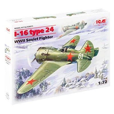 Image de ICM 72071 I de 16 Type 24, WWII Soviet Fighter