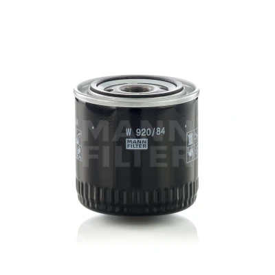 Image de MANN FILTER W 920/84 Filtre à huile M 24 X 1.5 6H avec un clapet de non retour vissé