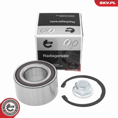 Image de ESEN SKV 85SKV095 Kit de roulements roue Essieu avant sans capteur ABS intégré 80mm MAZDA: 5, 3 5 portes, portes