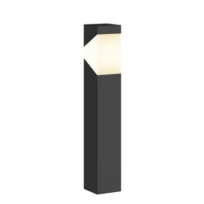 Image de Lucande luminaire pour socle Kiran, anthracite, métal, 60 cm