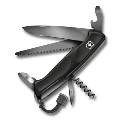 Image de Victorinox Ranger Grip 55 Onyx Black 12 Functions Outil polyvalent