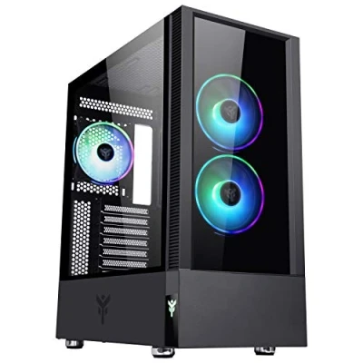 Image de itek VERTIBRA Q210 Midi Tower Noir Neuf