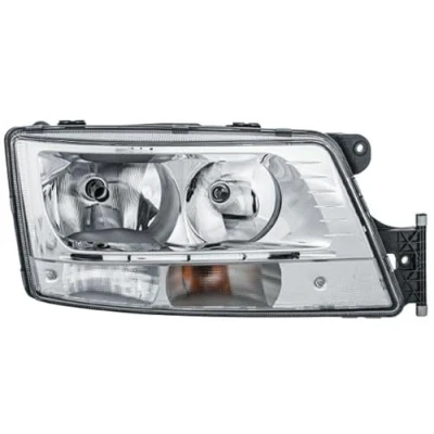 Image de HELLA Phares droit PY21W, LED, H7/H7 Halogène, LED 24V pour circulation à droite 1EH 354 987 161 MAN: TGX, TGS