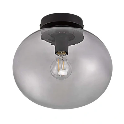 Image de Plafonnier Nordlux luminaire Intérieur ALTON Verre soufflé à la bouche Noir H. 24