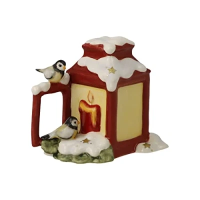 Image de Goebel Figurine de Noël Forêt d&#039;hiver Curieuse, en faïence, Hauteur 4,5 cm, 66 704 47 1
