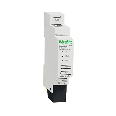 Image de Schneider Electric SpaceLogic KNX IP routeur secure rail Din MTN6500 0103