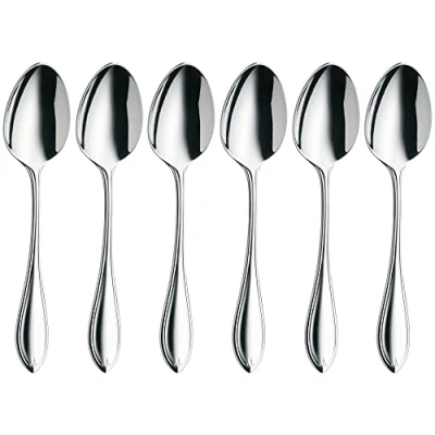 Image de WMF 1119966340 Premiere Ensemble de 6 cuillères à Expresso en Acier Cromargan Protect