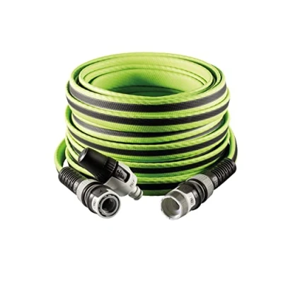 Image de FITT Force 20 m, Tuyau d&#039;arrosage pour Jardin, Léger, Résistant et Compact, Usage intensif, avec Lance, Couleur Lime, 43% CO2e