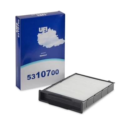 Image de UFI Filters, Filtre à Pollen d&#039;Habitacl 53.107.00, d&#039;Habitacle, Adapté aux Voitures, Applicable sur Divers Modèles de Renault Megane, Captur et Kwid