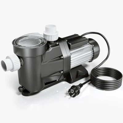 Image de Wiltec Pompe de piscine 28800 l/h 1300 W hauteur refoulement 17 m, aspiration 4 m filtration pour circulation d’eau Pool Whirlpool Bassin à remous Jardin