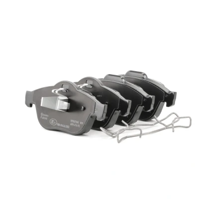 Image de BREMBO P 68 040 Jeu de plaquettes frein contact signal d&#039;usure exclu avec clip piston accessoires RENAULT: SCENIC 2, GRAND 2