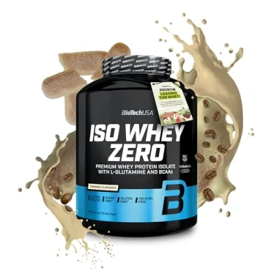 Image de whey Isolate Biotech USA Iso zero (1816 g) Saveur Tiramisu