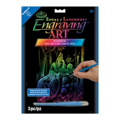 Image de Royal &amp; Langnickel RAIN20 Feuille multicolore 8&quot;x 10&quot; Sorcier