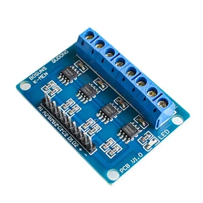 Image de DollaTek L9110S Module de Commande Moteur la Carte du d&#039;entraînement à Courant continu 4 canaux