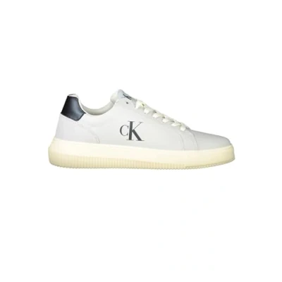 Image de Calvin Klein Jeans Homme Chunky Cupsole Authentic YM0YM01123 Baskets, Gris (O Mushroom/C White/Navy), 45 EU